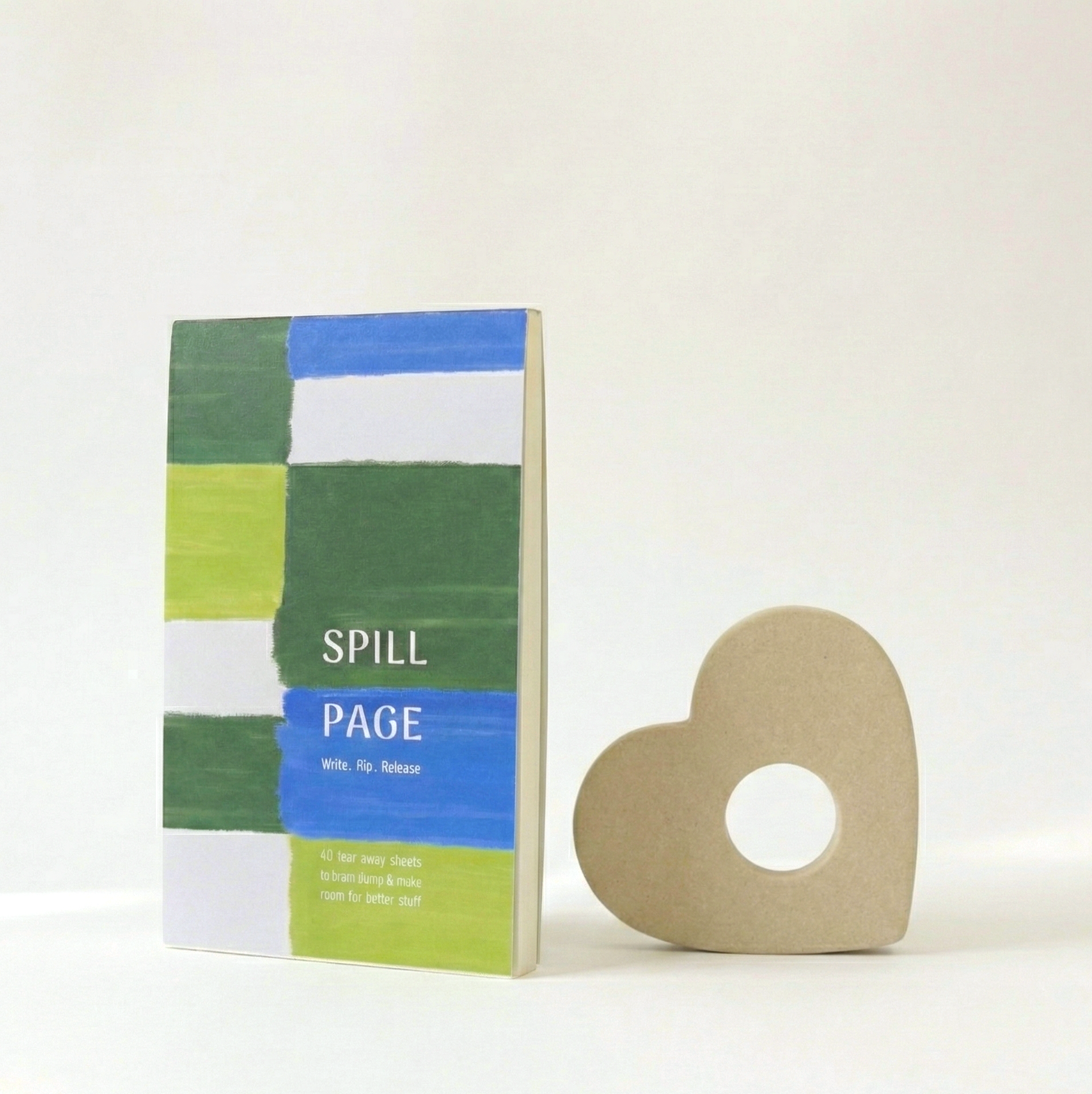 Spill Page Tearpad | Moss Green