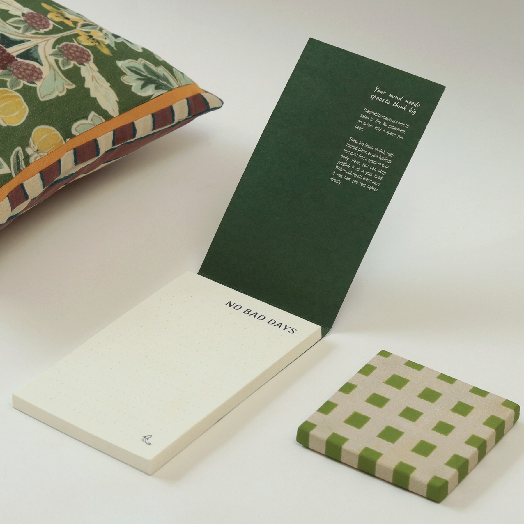 Spill Page Tearpad | Moss Green - Image 2