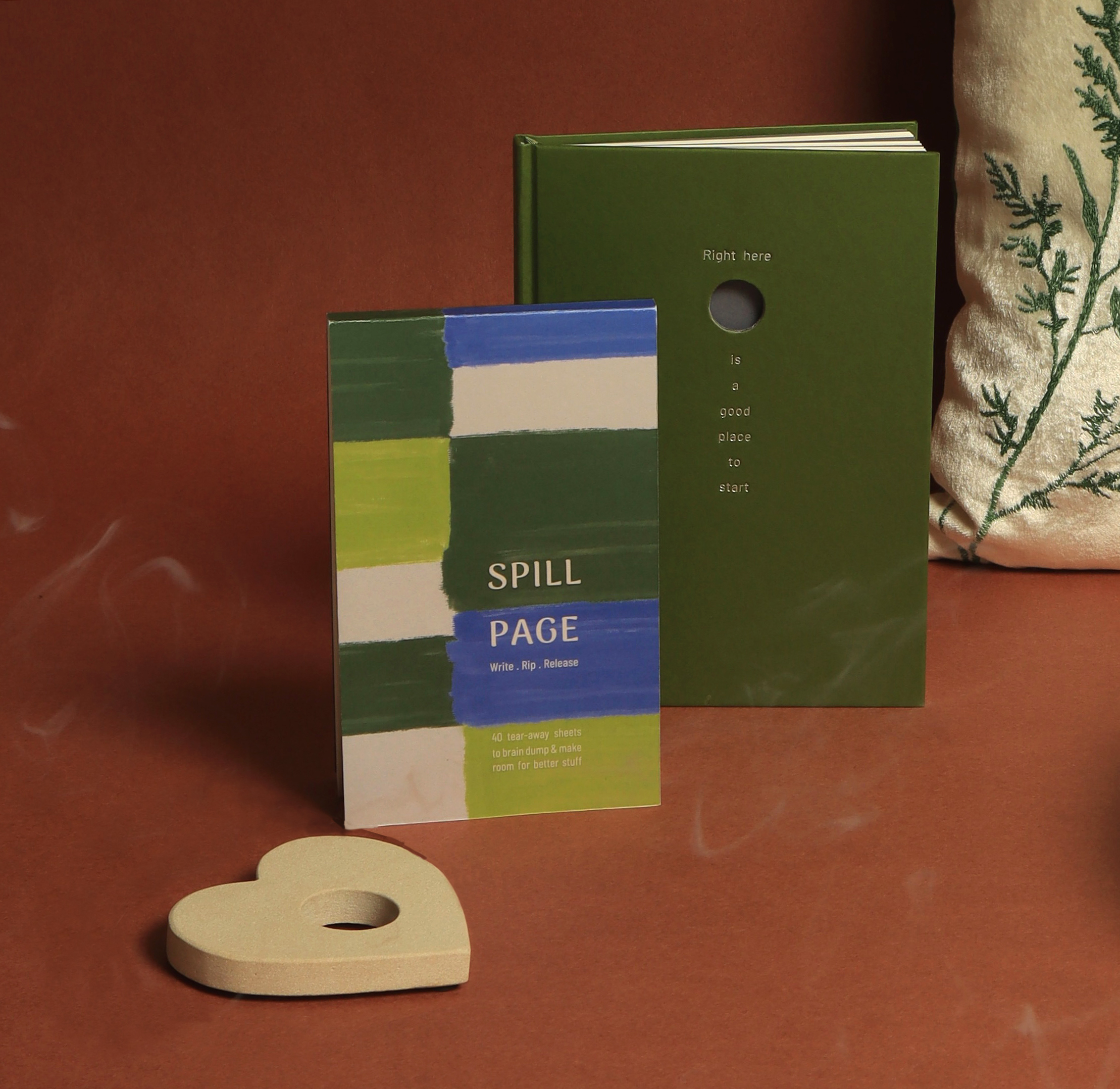 Spill Page Tearpad | Moss Green - Image 4